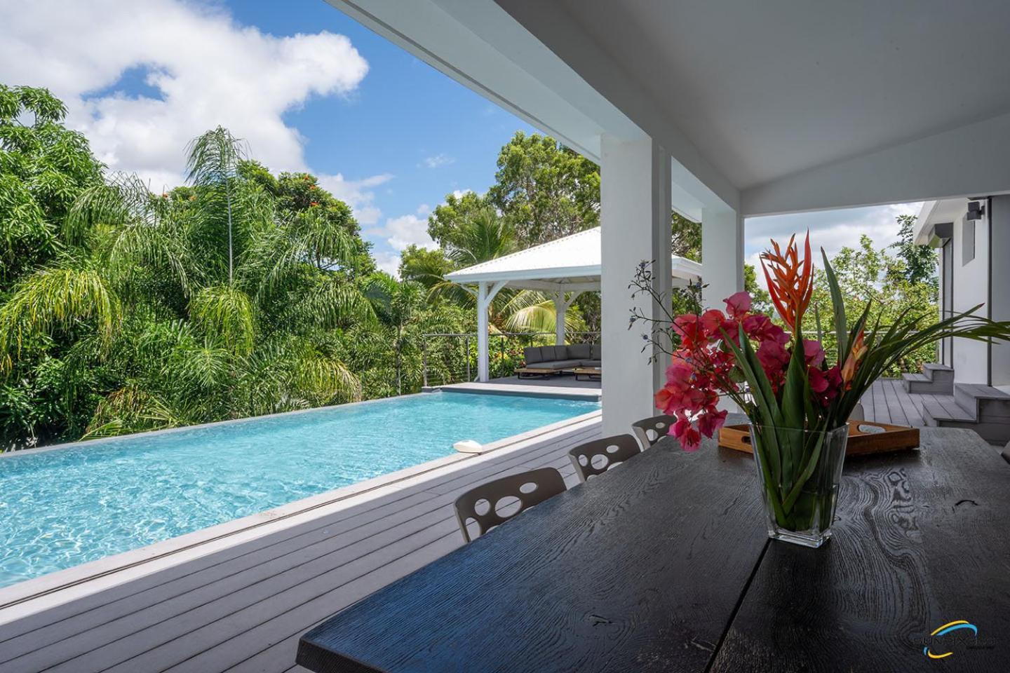 Villa Palm Diamond Jacuzzi & Piscine Prives เลอ ดีอามงต์ ภายนอก รูปภาพ