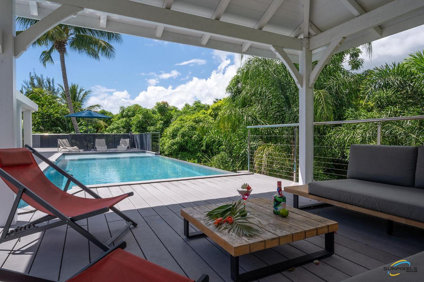 Villa Palm Diamond Jacuzzi & Piscine Prives เลอ ดีอามงต์ ภายนอก รูปภาพ